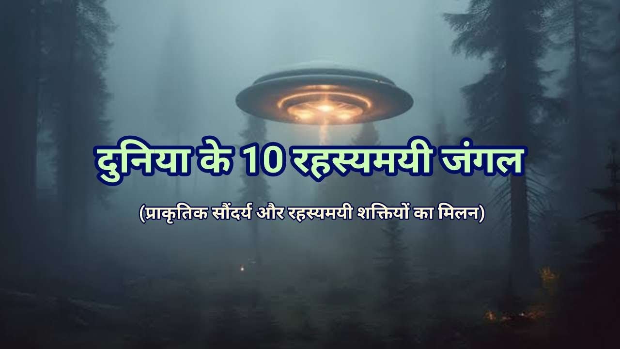 Duniya ke 10 Rahasyamayi Jungle | Most Haunted Forests | Mysterious Places in The World