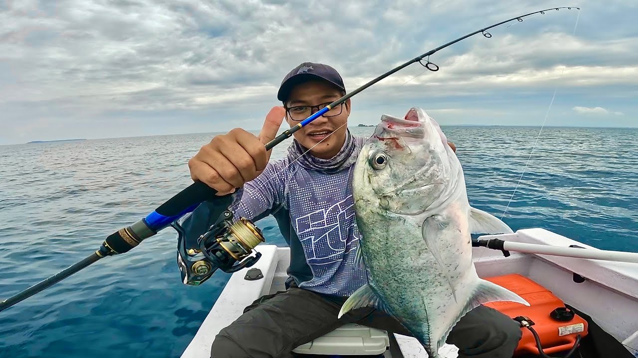 TARIKANNYA KUAT SEKALI ..!! KITA TES LAGI DAIDO POSEIDON TERBARU , LANGSUNG AMIS IKAN GT