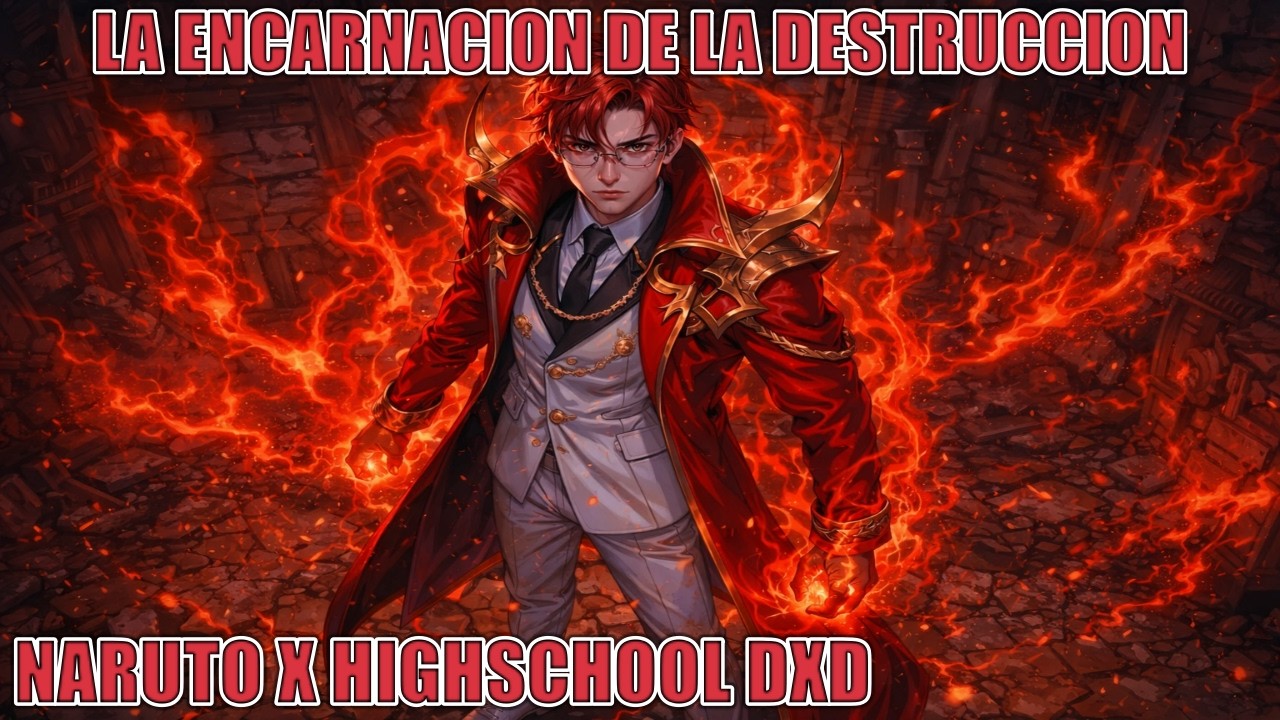 QHPS Naruto Renacia en Highschool DxD Como la Encarnacion de la Destruccion y Obtenia Muchas mujeres