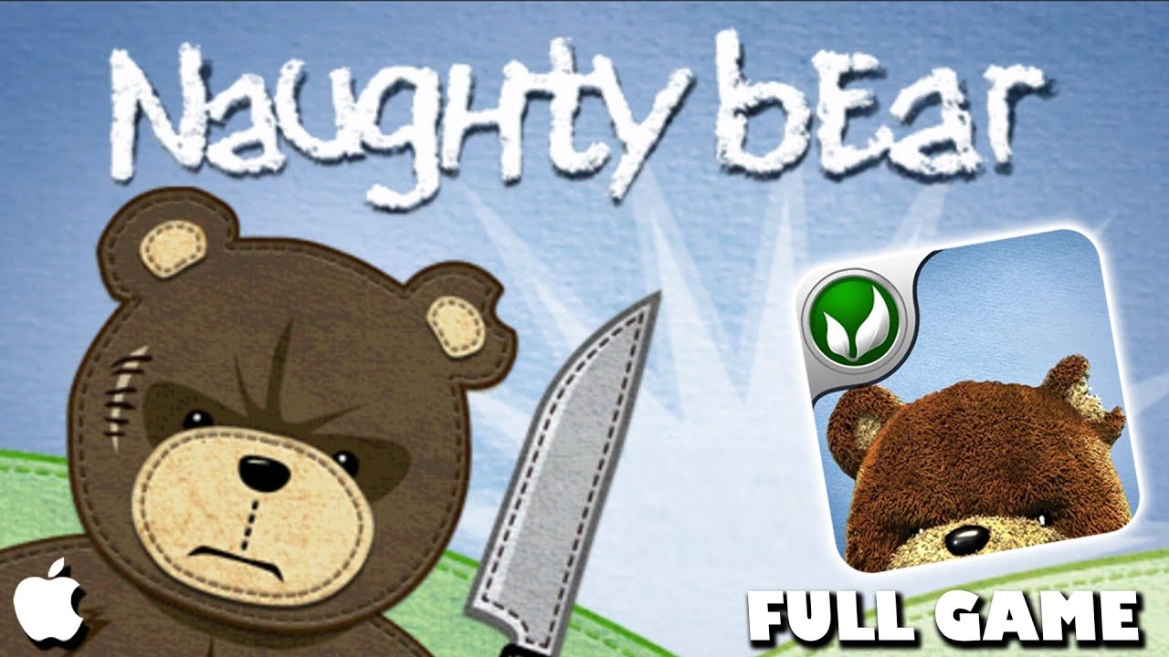 Naughty Bear | iOS Longplay, полная игра, без комментариев