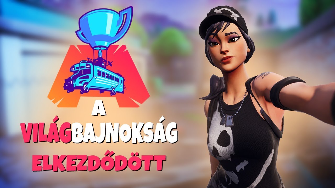 ELKEZDŐDÖTT A VILÁGBAJNOKSÁG! | FORTNITE WORLD CUP! (Fortnite Battle Royale)