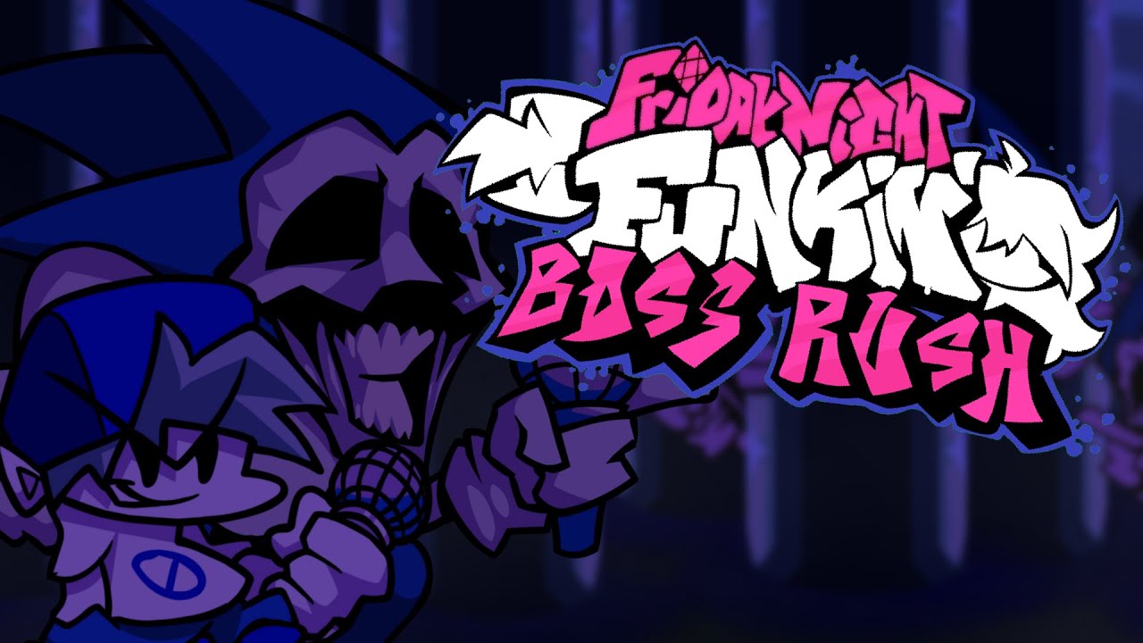 FNF BOSS RUSH MOD -- BLUE ENTERTAINMENT (MAJIN SONG) -- OST