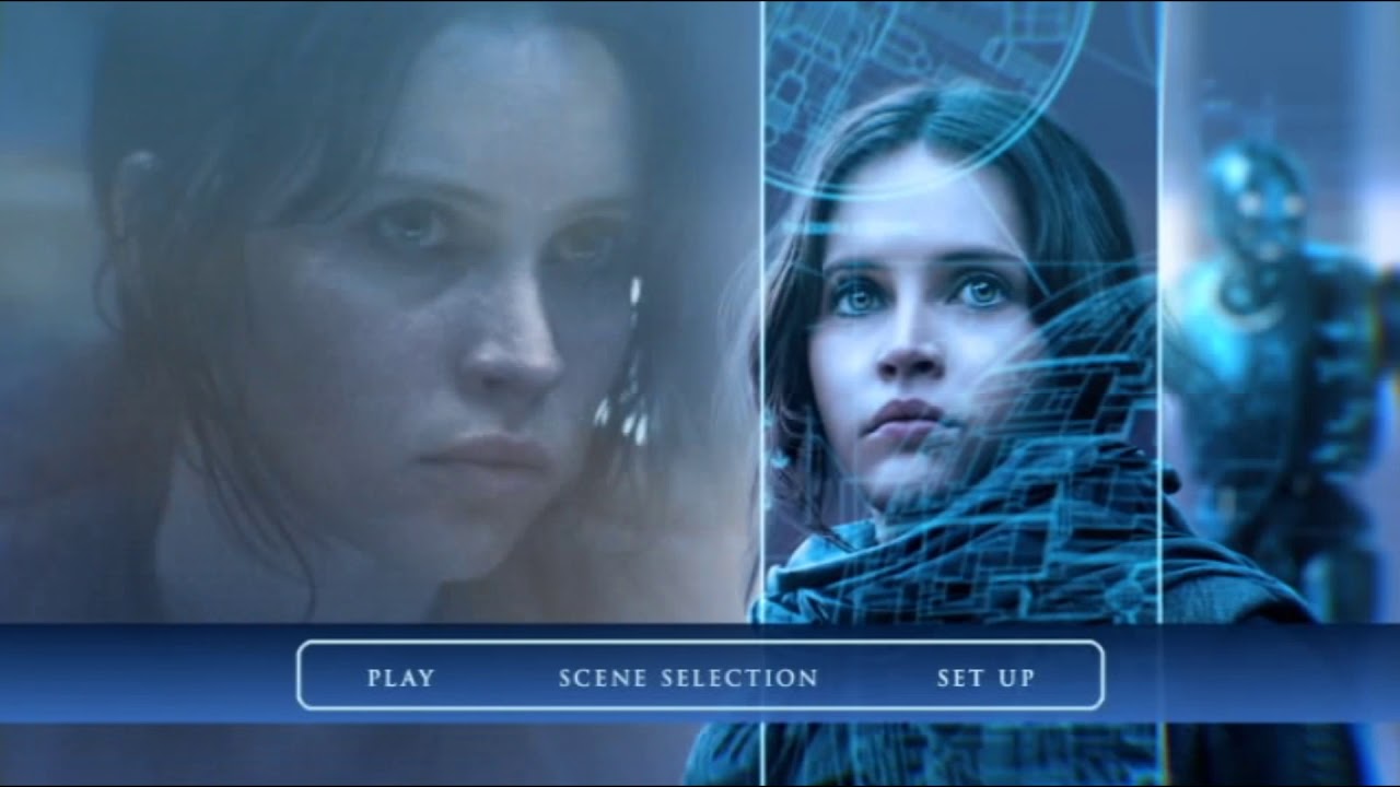 Rogue One A Star Wars Story DVD Menu