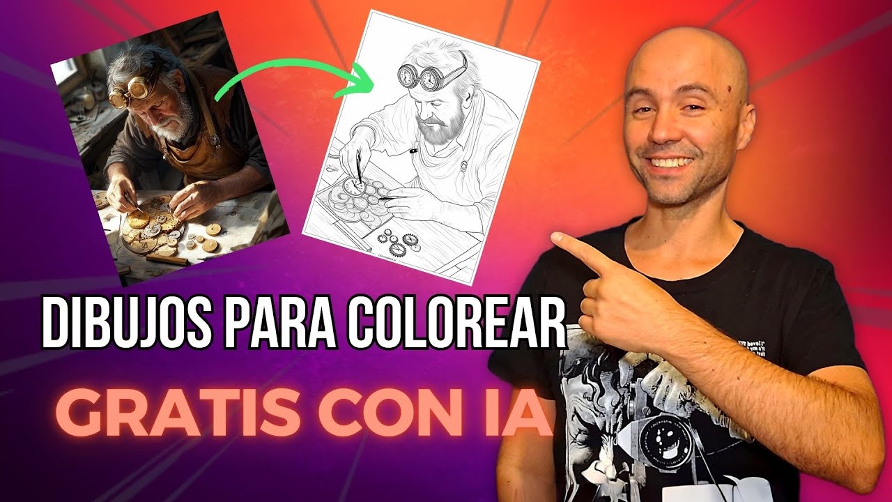 ¿Cómo hacer DIBUJOS PARA COLOREAR GRATIS con IA? Designer y Coloringbook tienen la respuesta