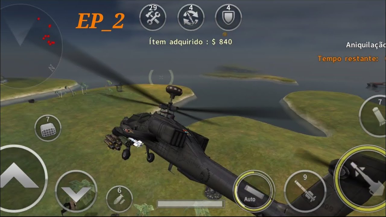 Gunship battle 3D #2 Aparece MK-L em ação 🔥