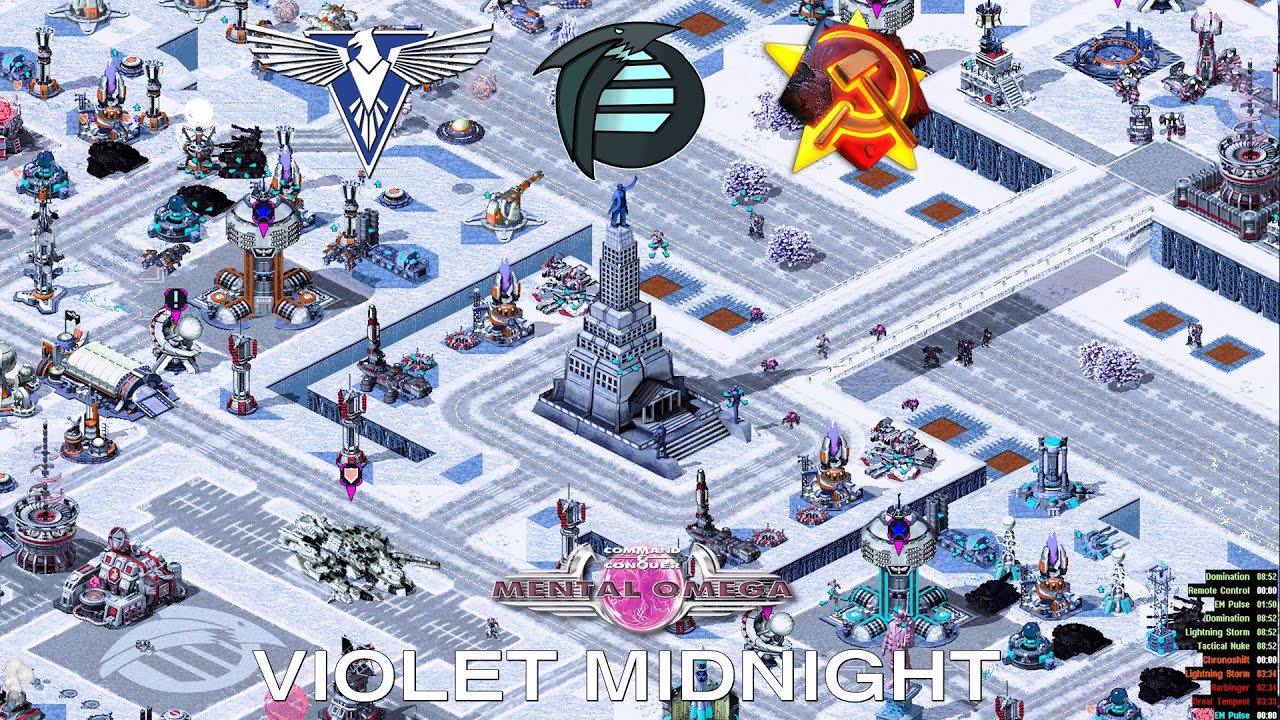 Red Alert 2 | Mental Omega 3.3.6 - Fan Survival Challenge - Violet Midnight