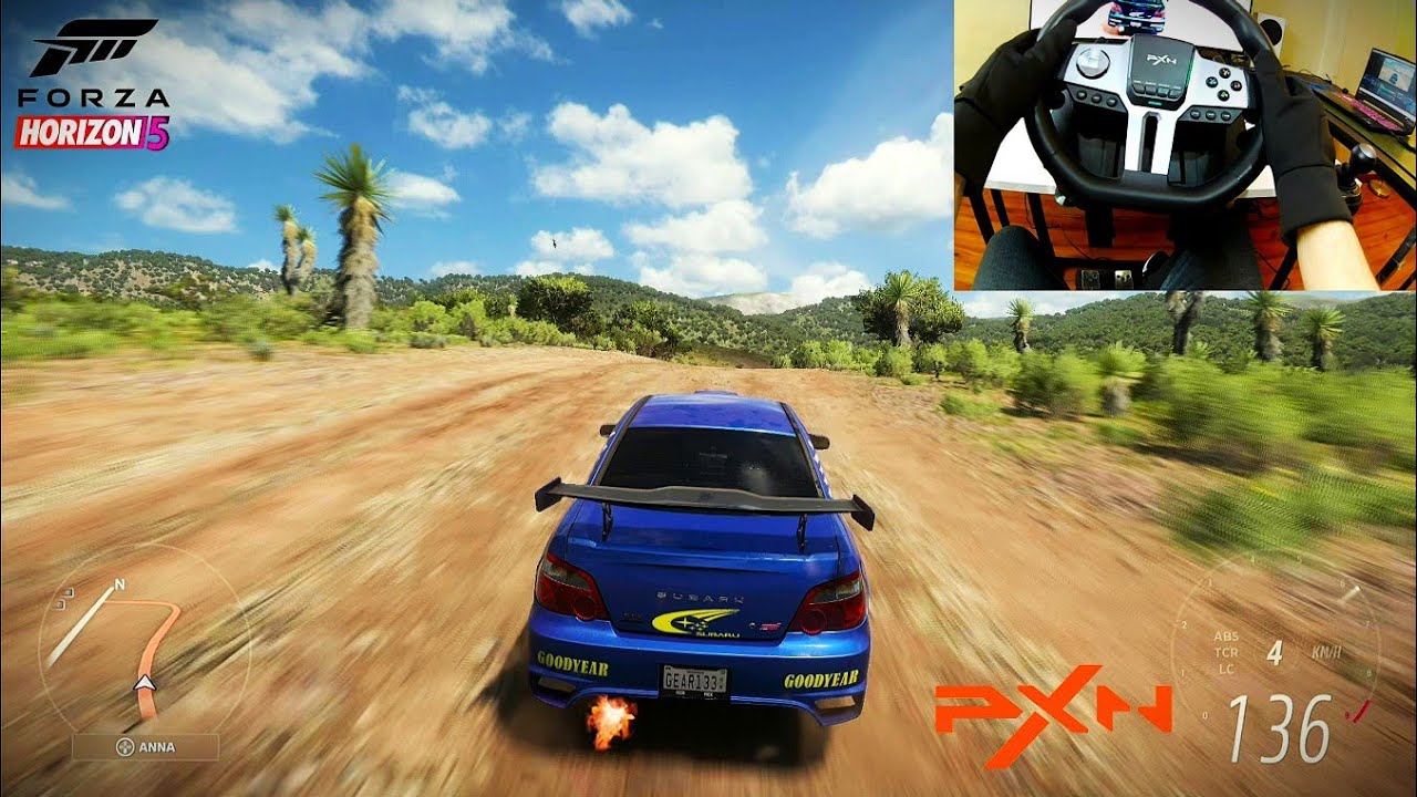 Subaru Impreza WRX STI Max Tuning / Rally mode Forza Horizon 5 / PXN V9 GEN 2 with shifter gameplay 