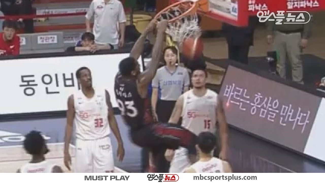Wendell Mckines, Two-handed dunk | Sonicboom vs Knights | 20171216 | 2017-18 KBL