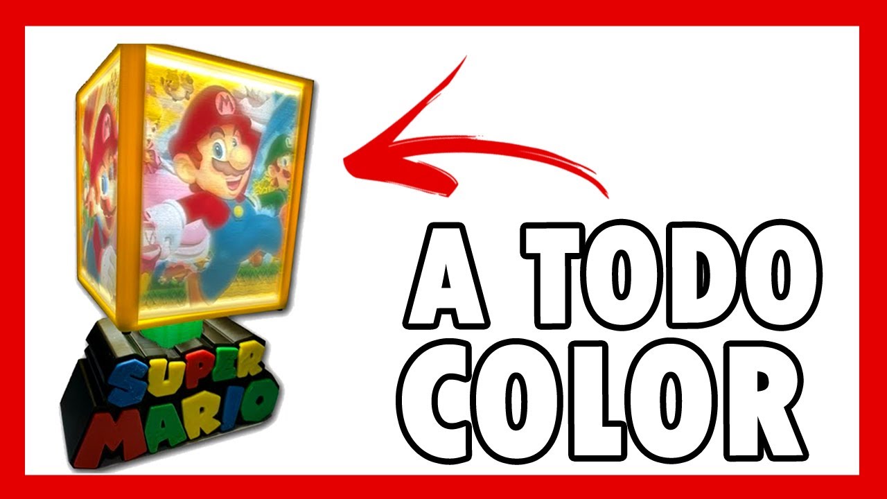 Cómo hacer LITOFANÍAS 3D ORIGINALES 🌈 (Paso a paso) con impresión 3D