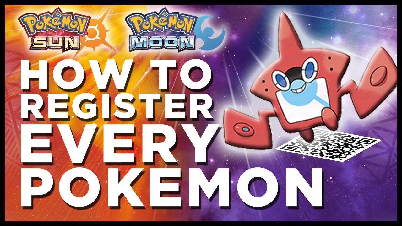 HOW TO FIND EVERY POKEMON in Sun and Moon | All QR Codes