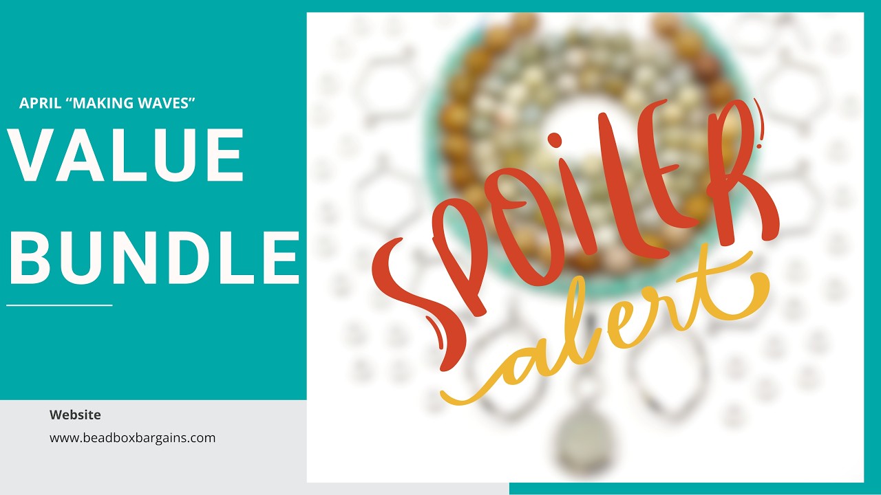 Coordinating Value Bundle for April's Bargain Bead Box Drops Friday @ 2pm CDT