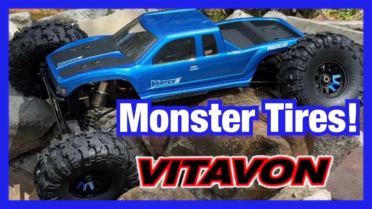 Redcat Vertex на шинах MONSTER VITAVON!
