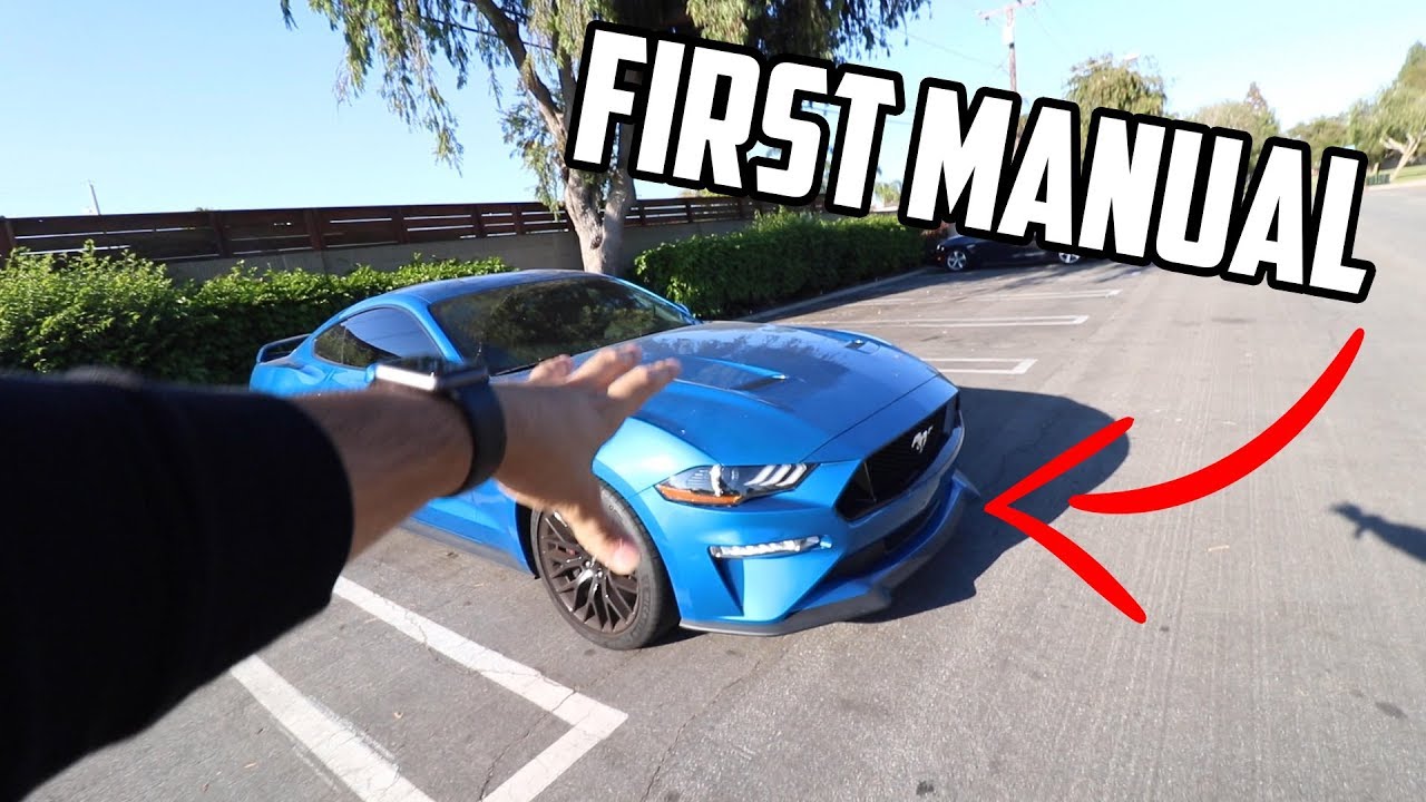 Обучаю ПОДПИСЧИКА вождению его Mustang GT 2019 года!