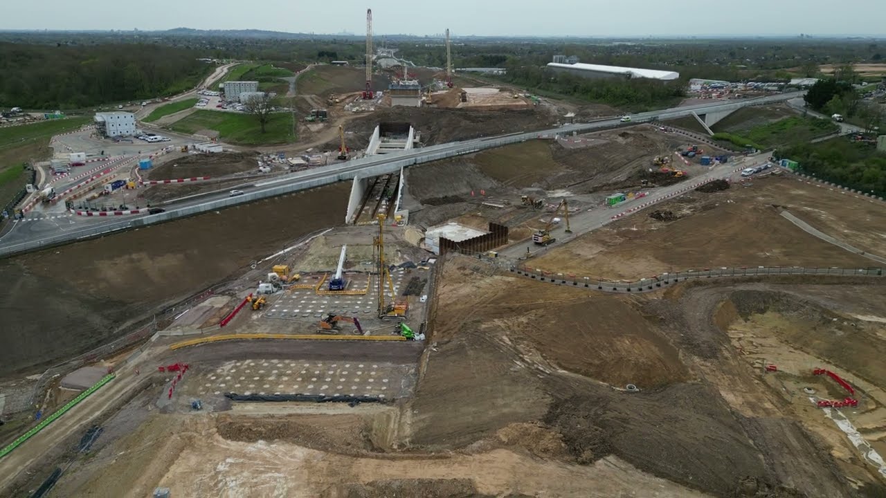 HS2 Colne Valley Viaduct/Harvil Road