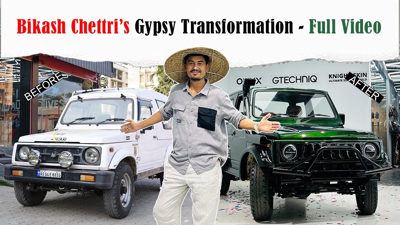 The Viral Color Changing Gypsy of Assam | Only One in India | Full Modification Video.