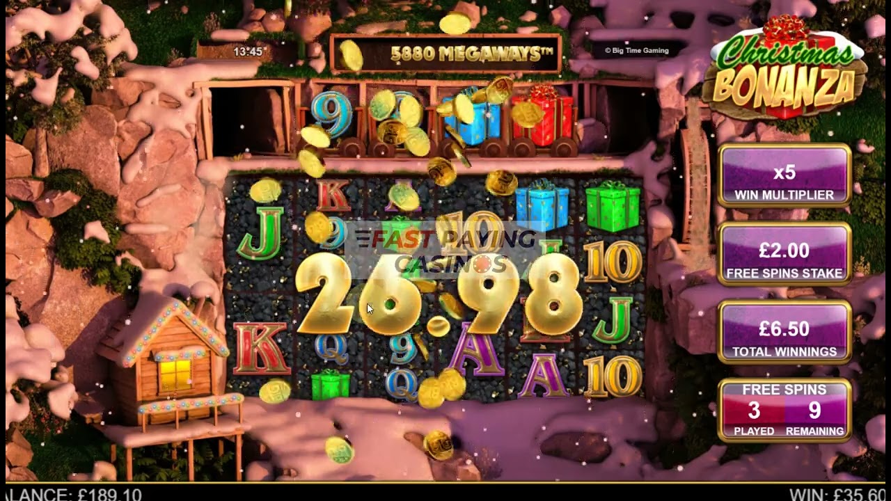 CHRISTMAS BONANZA Slot - My First Session on This Winter Wonder is...?
