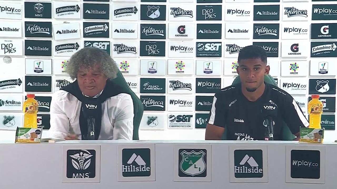 Rueda de prensa de Cali tras su partido con Millonarios