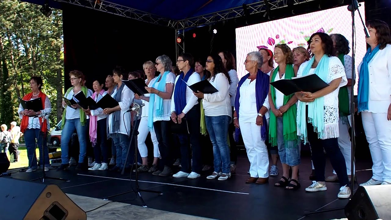 Vrouwen popkoor Belcanto - Samen Saens 24-5-2015