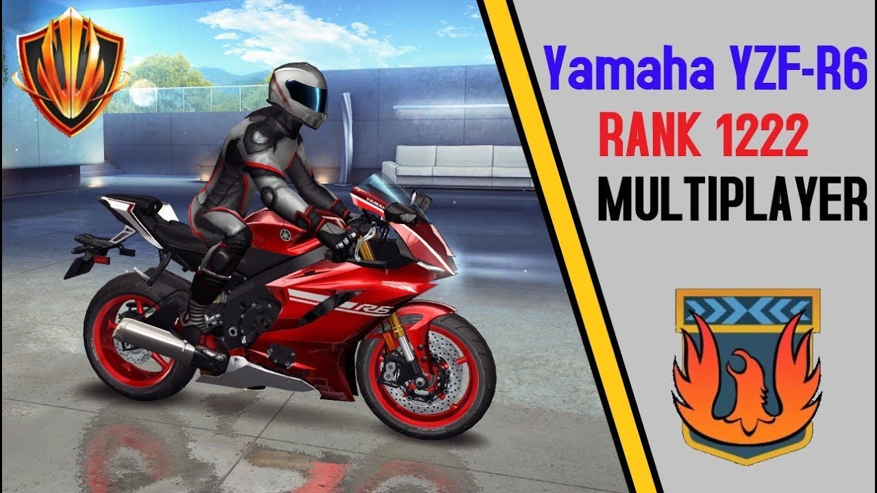 Asphalt 8 YAMAHA YZF-R6 (MULTIPLAYER)