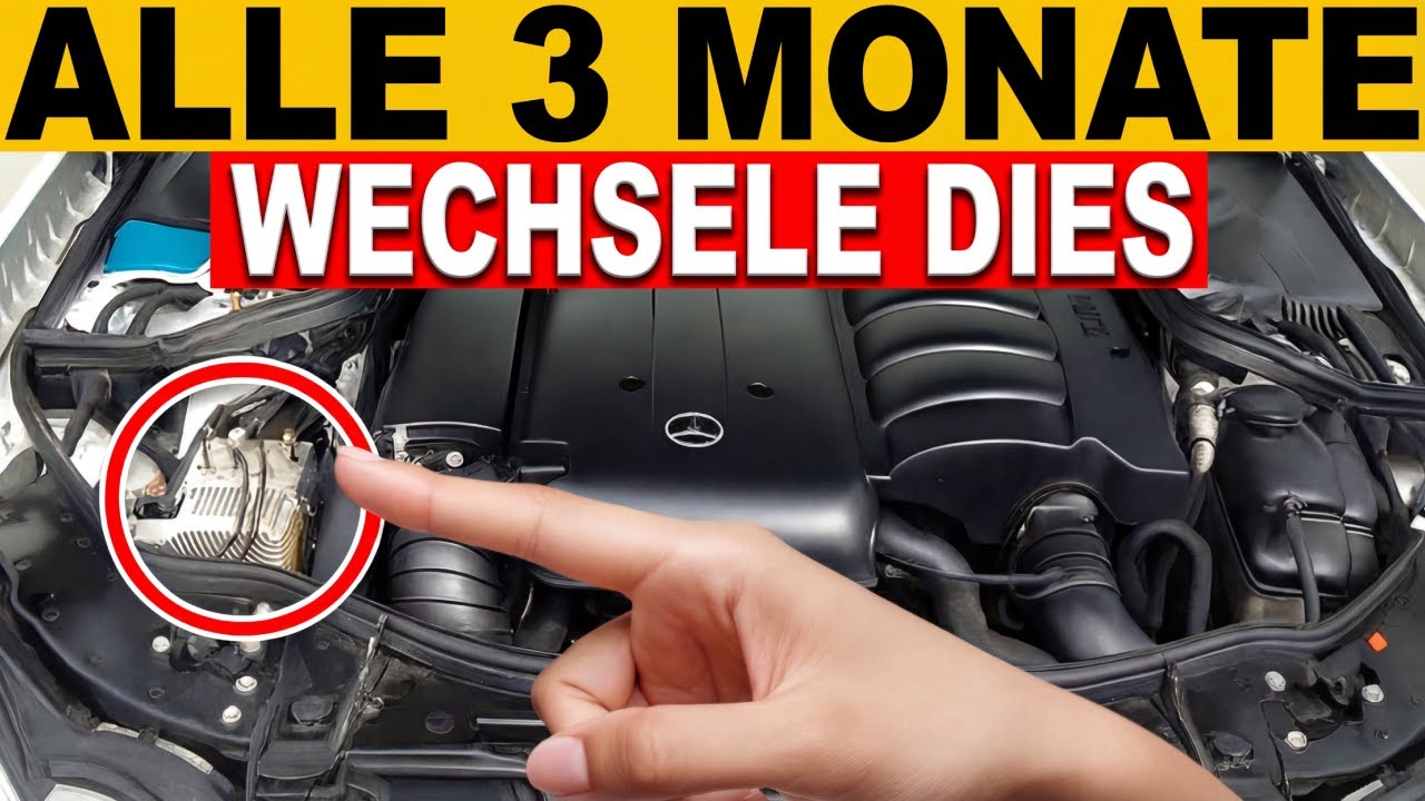 Mach DAS jeden Monat – und dein Motor hält DOPPELT so lange