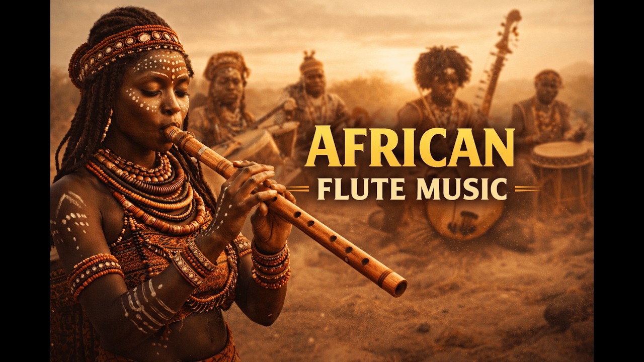 African tribal ambient flute music #AfricanFlute #TribalAmbient #worldmusic