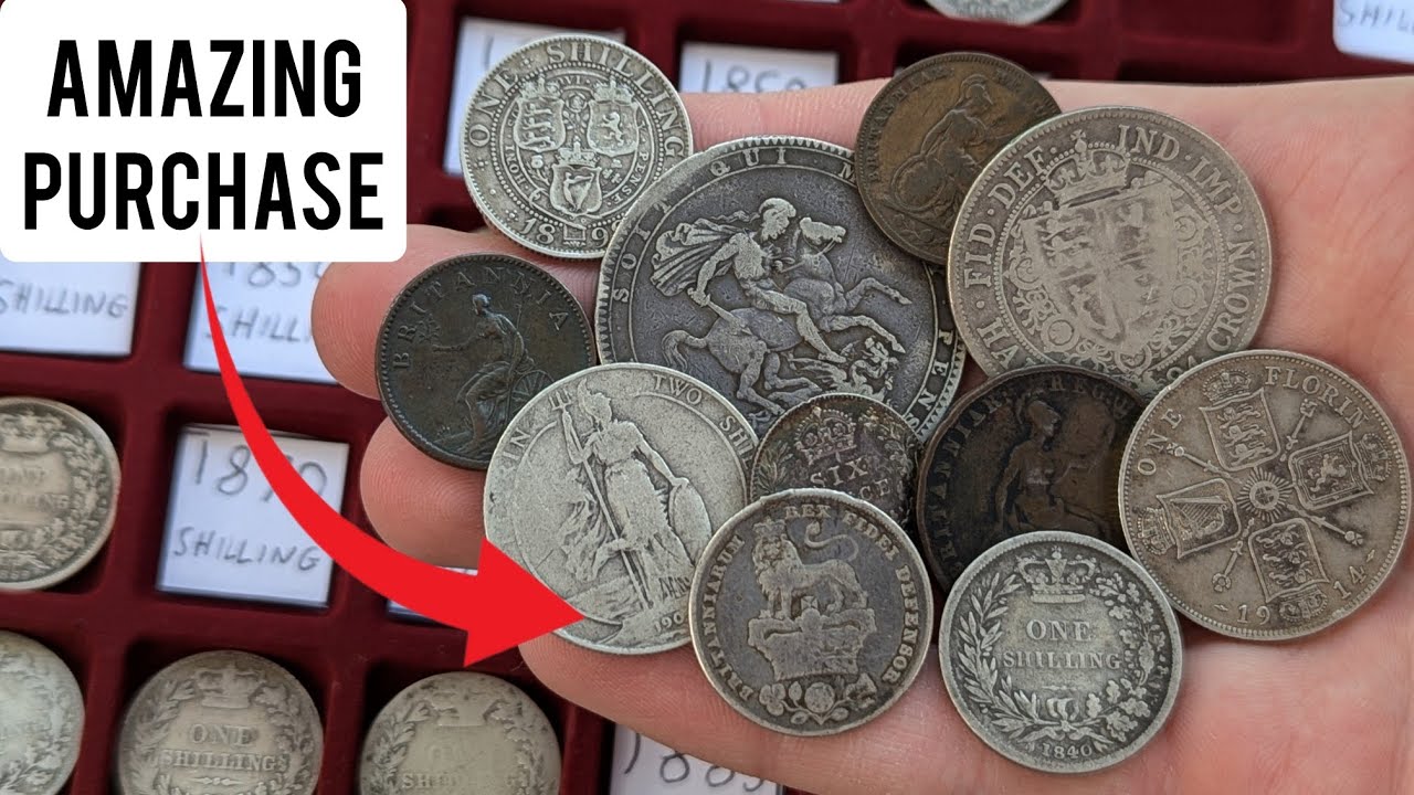 I Purchased an Amazing Collection of British Coins for only &pound;100 | Big Win!