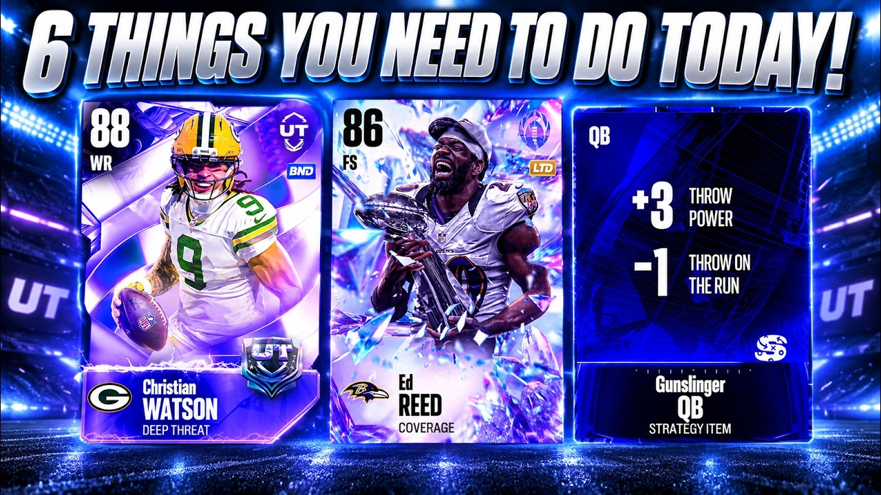6 ВЕЩЕЙ, КОТОРЫЕ НУЖНО СДЕЛАТЬ ПРЯМО СЕЙЧАС В MADDEN 27 ULTIMATE TEAM!