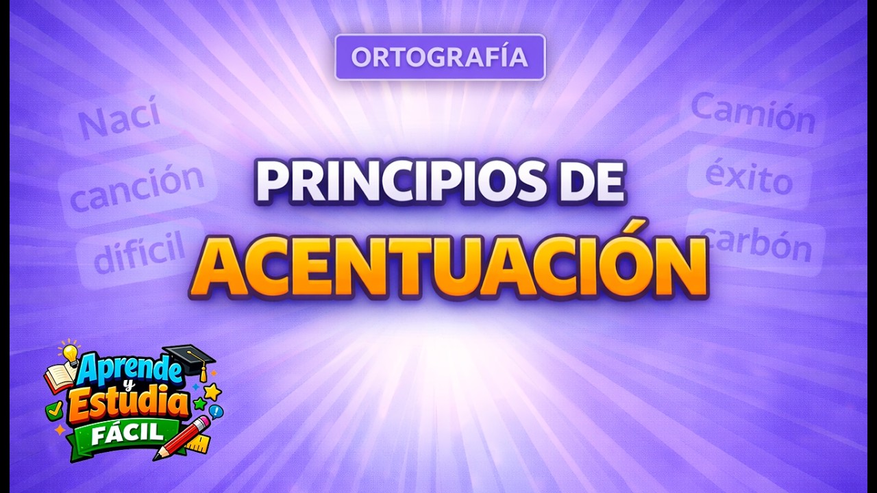 Aprende a accentuar correctamente  Estas son las reglas | Principios de Acentuación