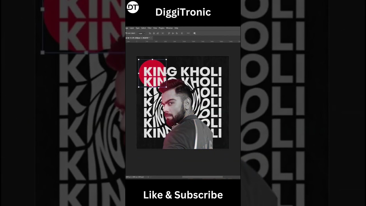 Photoshop Social Media Post Design: Beginner to Pro Tutorial!  #diggitronic