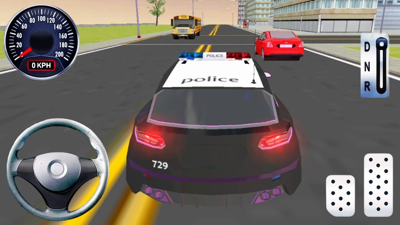 العاب سيارات شرطة - لعبه قيادة سيارة الشرطة الحقيقية - محاكي ألقياده - Real Police Car Driving