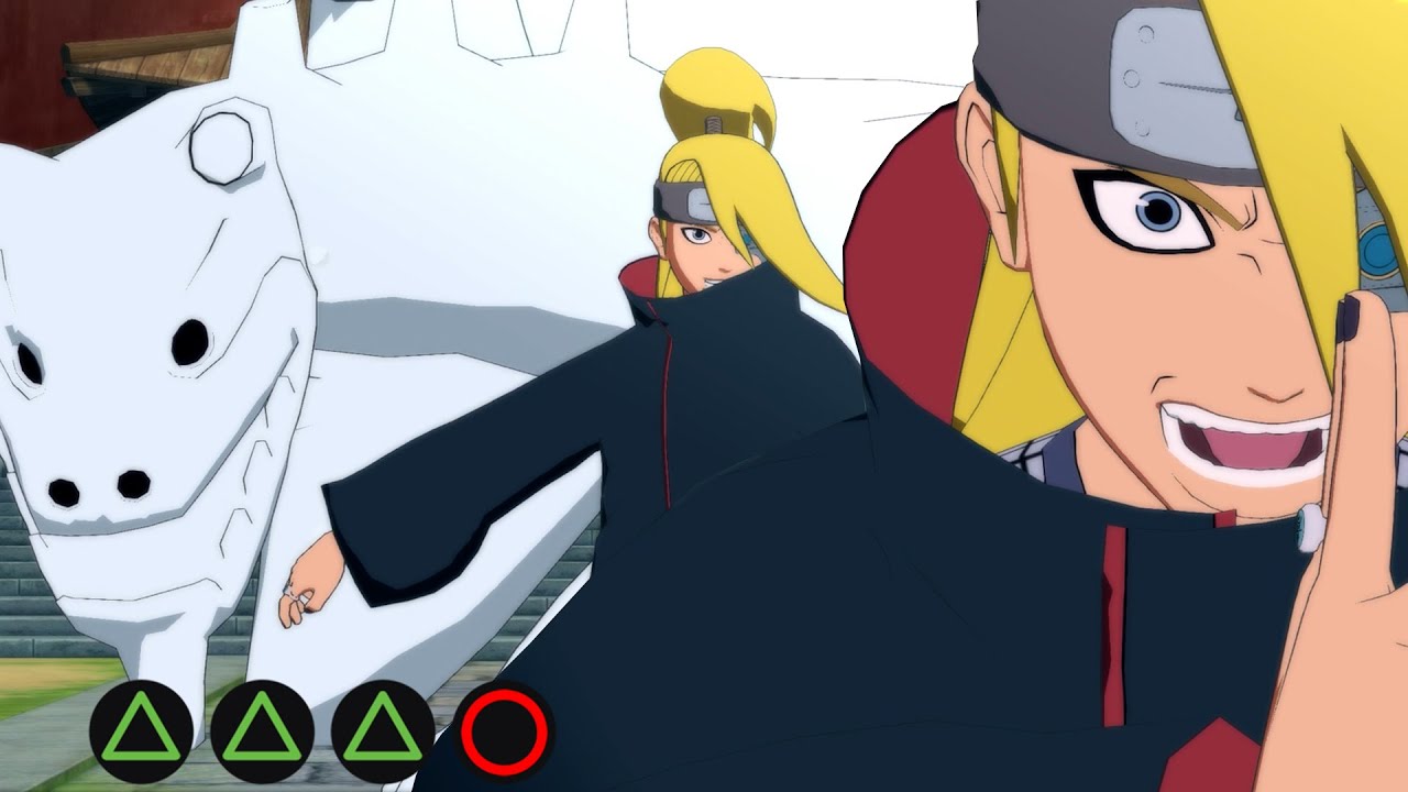 Naruto Storm Connections - Deidara Complete Moveset