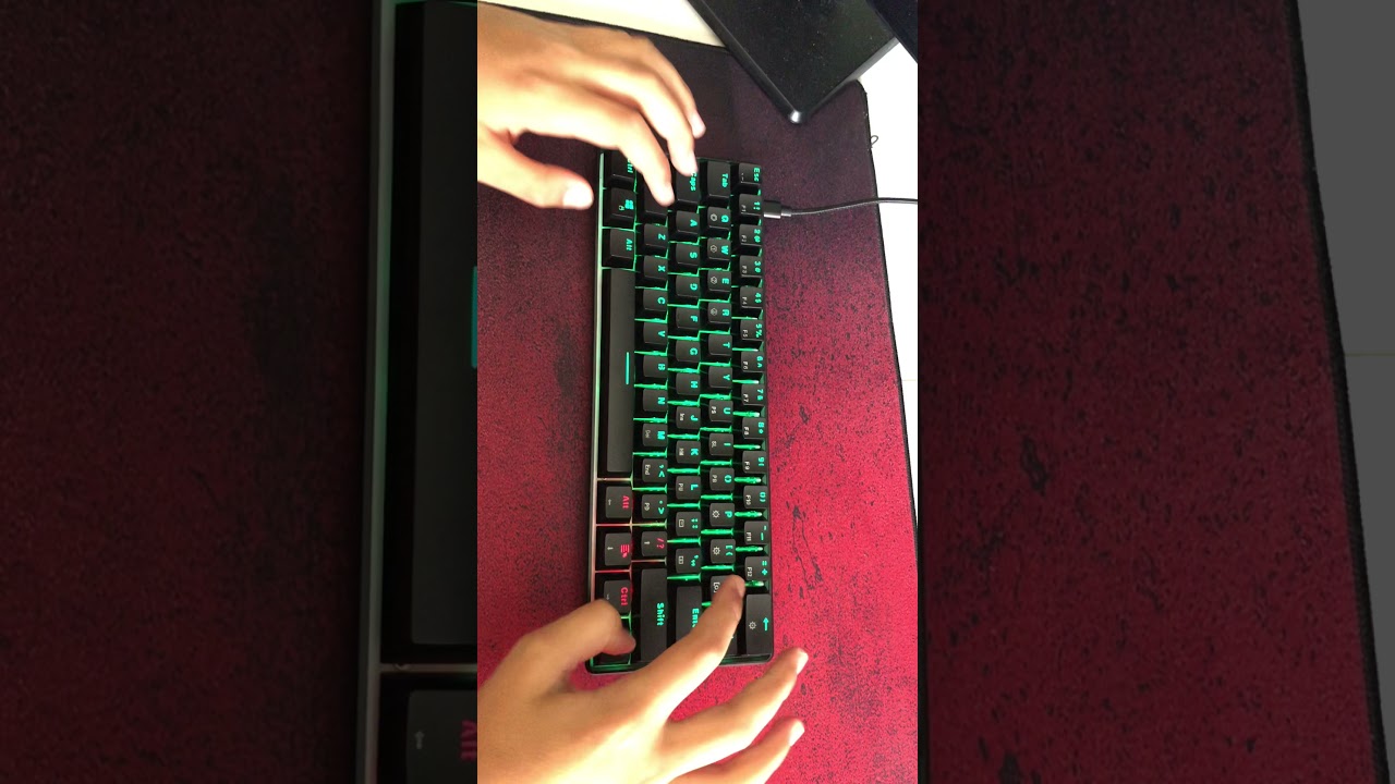 GK61 All LED RGB Modes & Effects