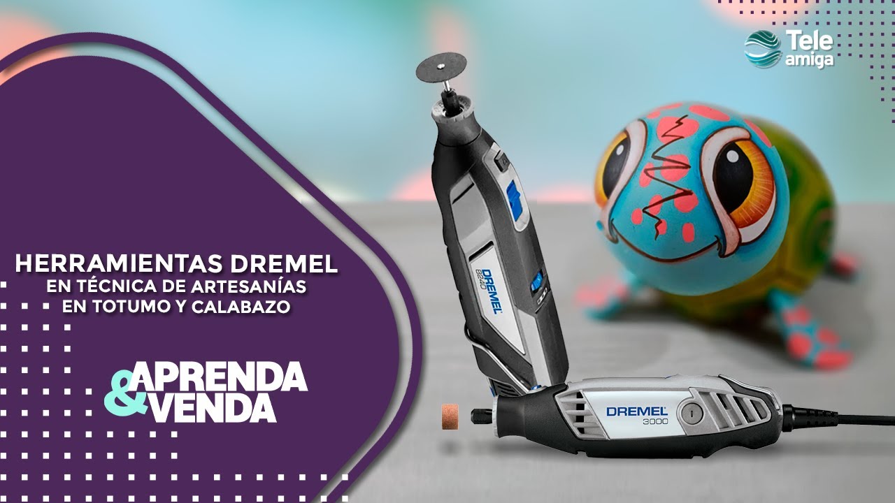 ARTESANÍAS EN TOTUMO Y CALABAZO CON HERRAMIENTAS DREMEL en Aprenda y Venda - Teleamiga