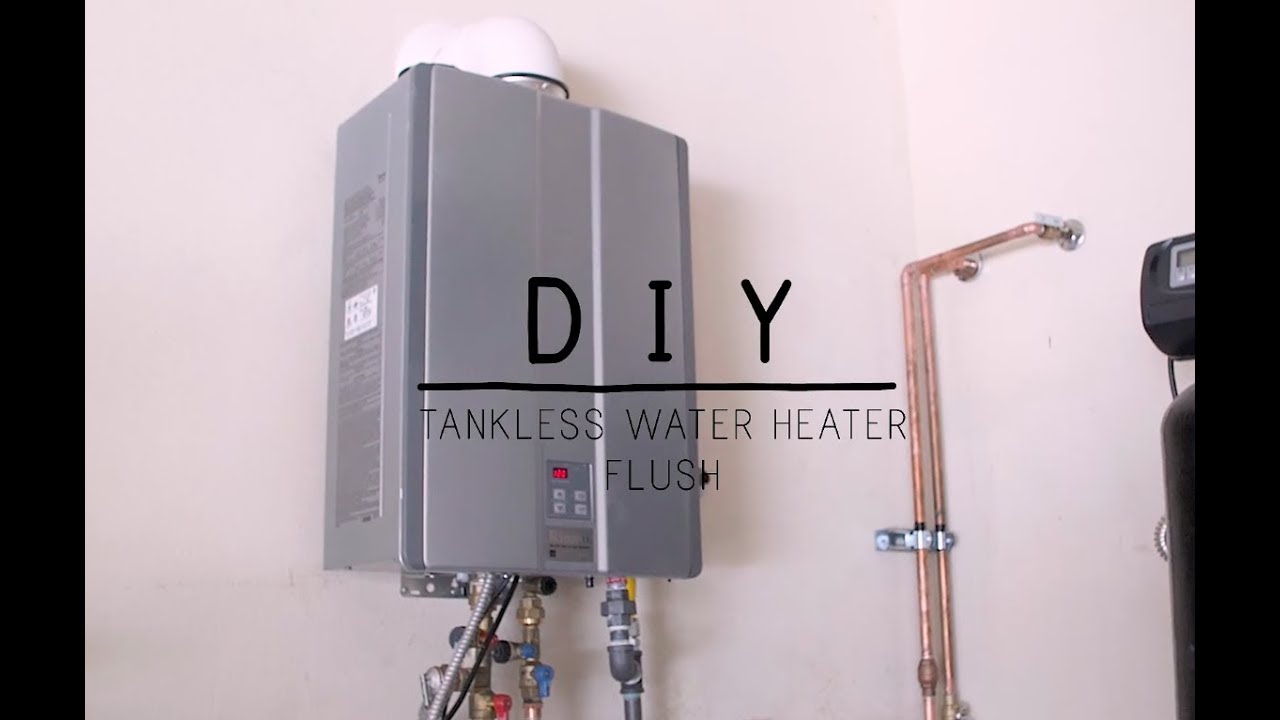 How To Flush Your Tankless Water Heater