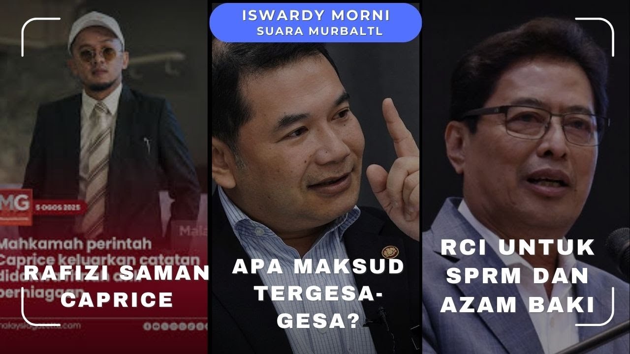 [[LIVE]]17.2.26 CAPRICE DI SAMAN SPRM SIASAT SEBAB TERGESA-GESA? SPRM DAN ANWAR IBRAHIM