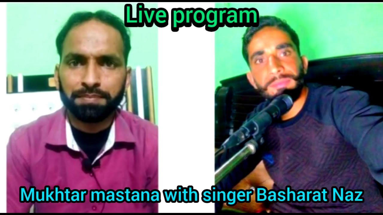 Live program singer Mukhtar mastana  with singer Basharat Naz # mayee ka muqabla # channel subscribe