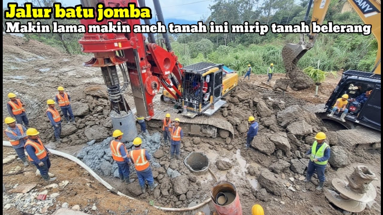 Jalur batu jomba‼️Makin lama makin aneh tanah ini mirip tanah belerang