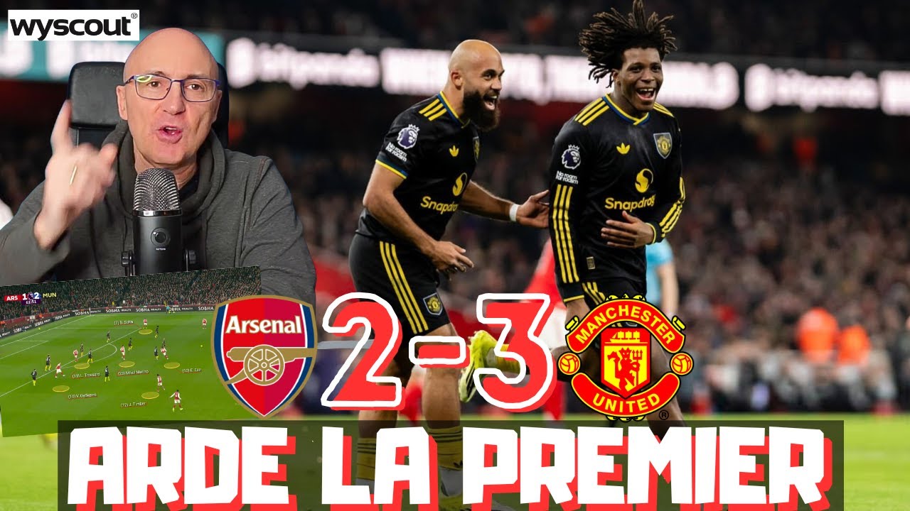 ¡ASÍ TUMBÓ EL MANCHESTER UNITED AL ARSENAL!