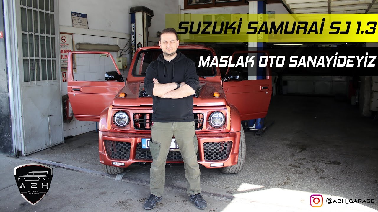 Suzuki Samurai SJ D&ouml;n&uuml;ş&uuml;m Hikayesi | 7. B&ouml;l&uuml;m: Maslak Oto Sanayideyiz
