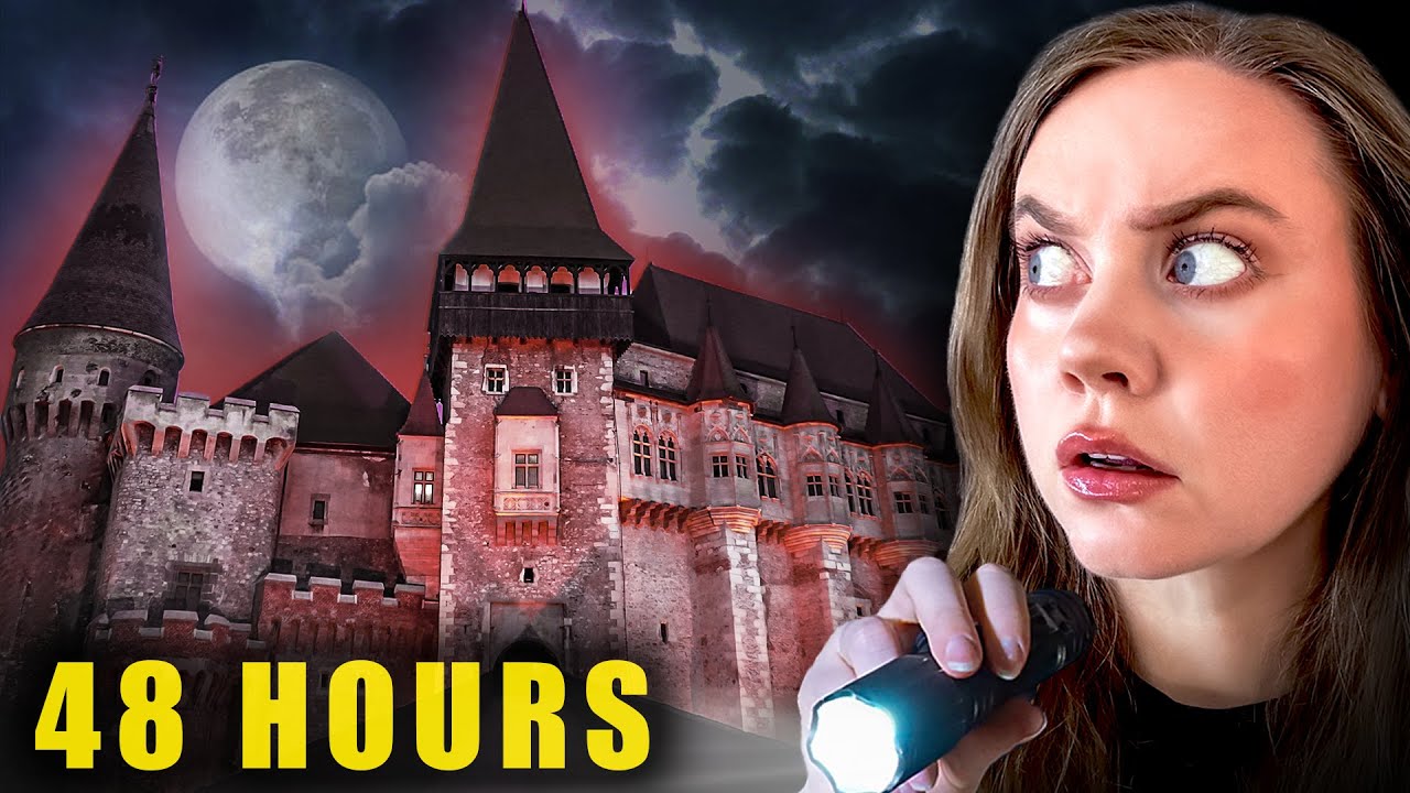 SURVIVING Dracula's Castle | Paranormal Investigation | 48 Hours!