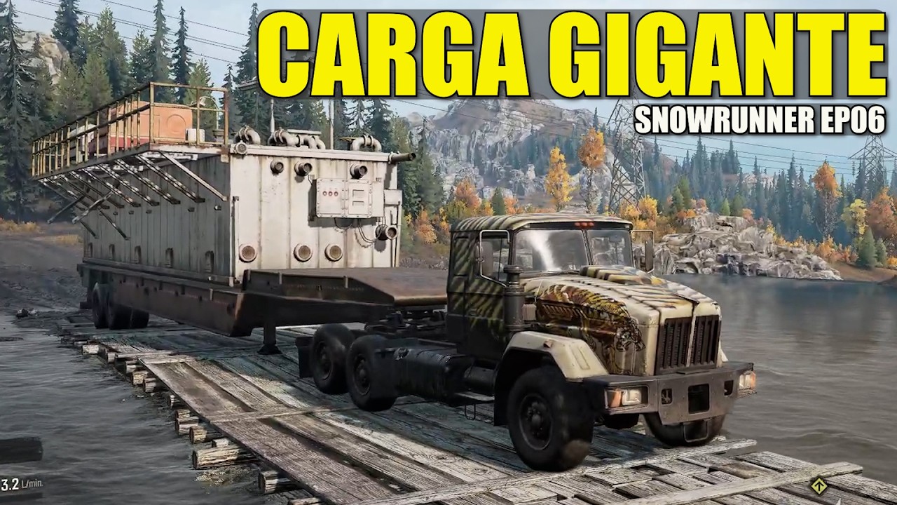 Transportando DUAS Cargas Gigantes! | SnowRunner EP06