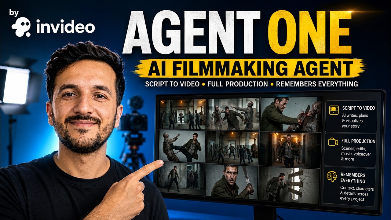 I Tested InVideo Agent One: The First AI Filmmaking Agent (Mind-Blowing Results!)