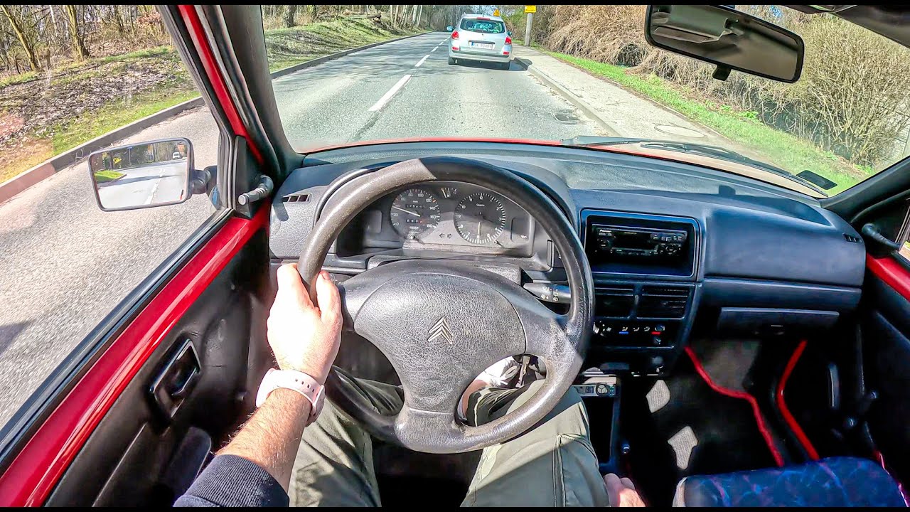 1997 Citroen AX |1.0 50HP| POV Test Drive