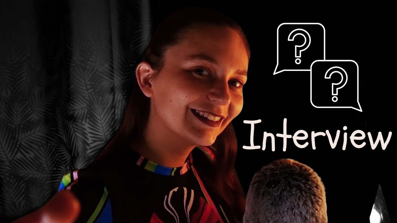 Interview ASMR : je te pose 40 questions improbables et Wtf  (Mi-RP le truc)