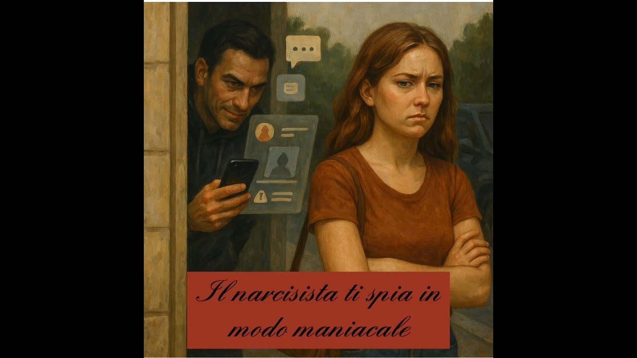Il narcisista ti spia in modo maniacale