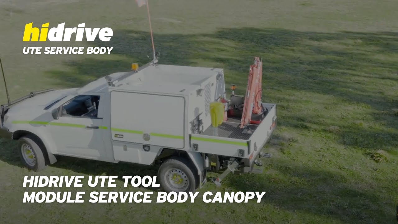 Hidrive Ute Tool Canopy Service Body | Walkthrough
