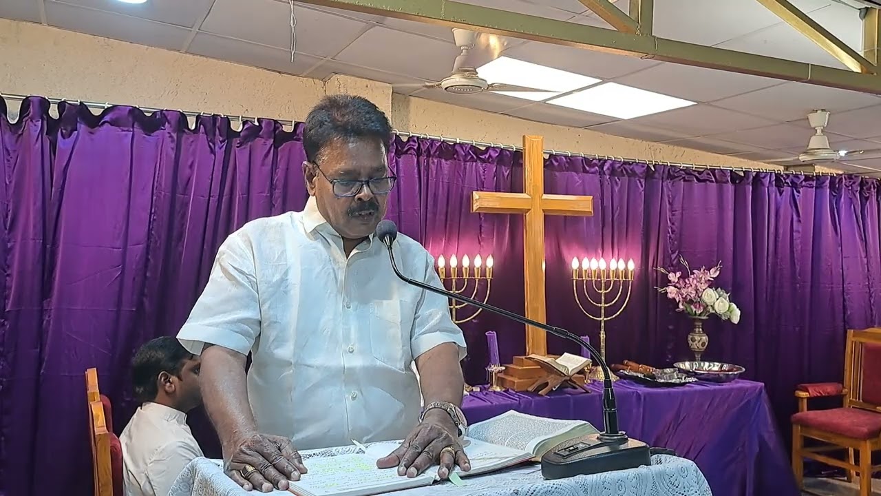 Lent 6 Day sermon by Mr. Anand Subhakar garu at Tabernacle Lutheran Church 