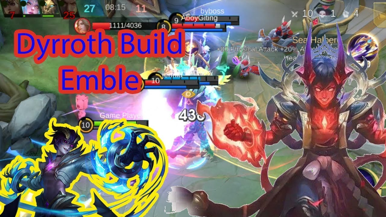 Dyrroth Guide and Training in Mobile Legends 2025 #gaming #mlbb #viralvideo