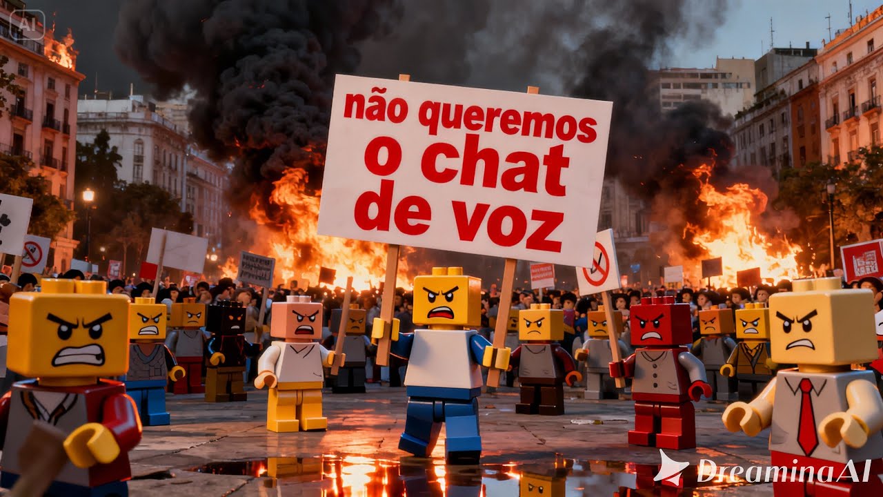 A REVOLTA DAS CRIANÇAS NO ROBLOX! 🪧 (O fim do Chat de Voz?)