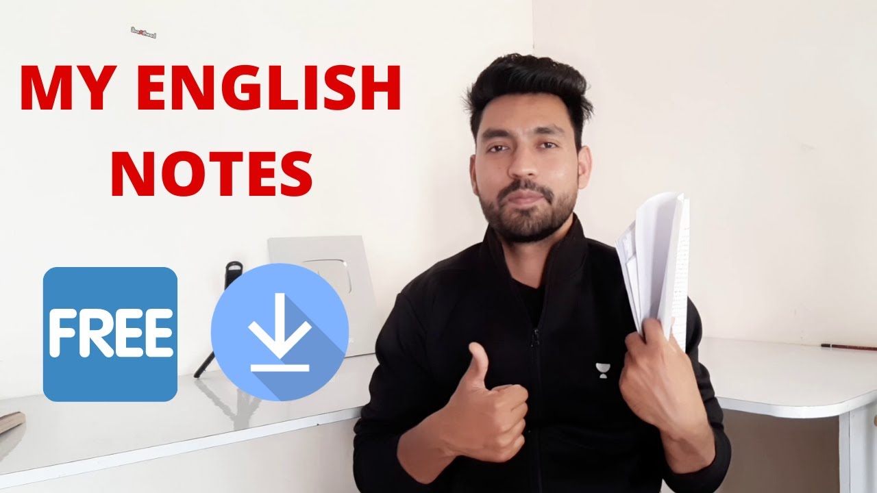 Sharing my English Vocabulary Handwritten Notes | SSC CGL | Free Download